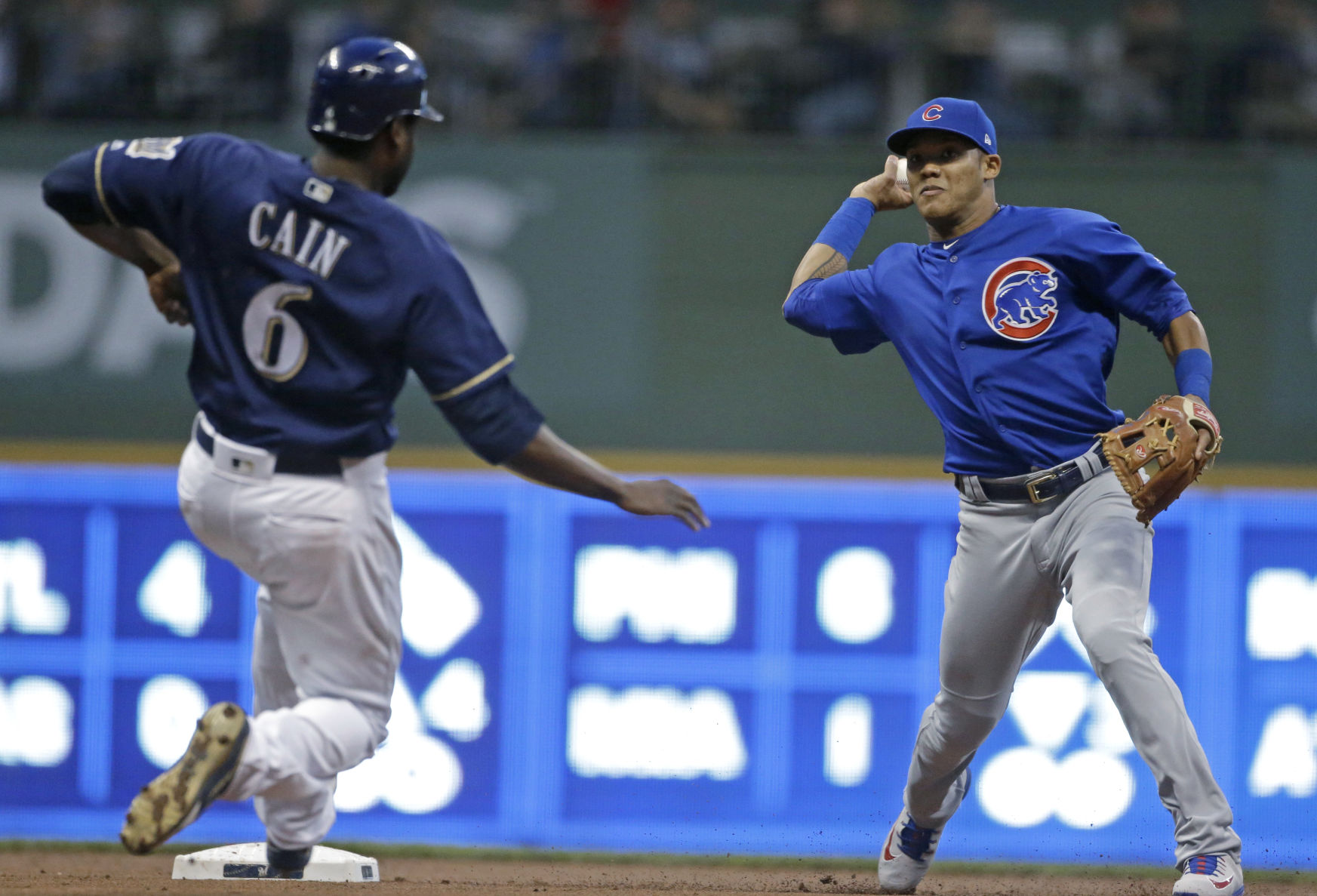 Cubs Brewers Baseball (Game 2)